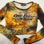 Urban Outfitters Long Sleeve Cropped Top Photo 3