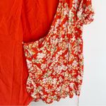 J.Jill Wrap Dress Floral Red Sz 1X Photo 2