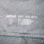 Aerie chill play move gray high waisted mesh panel athletic leggings size small Photo 4