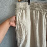 Old Navy  Wide Leg Linen Blend‎ Pants NWT High Rise Photo 4