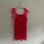 Victoria's Secret Y2K RED AND PINK TIE  TANK TOP‎ Photo 1
