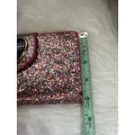 Betsey Johnson  Glitter Wallet on Chain Heart Charm Gold Interior Photo 7