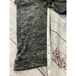 Chico's 3 Tunic Knit Womens XL Shirt Gray 3/4 Sleeves Asymmetric Marble Space Dye Photo 7