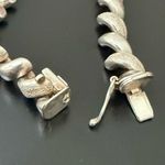 Vintage MILOR Italy 925 Italian Sterling Silver San Marco Link 7.5” Bracelet 21g Photo 10