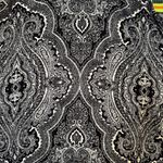 ZARA  boho paisley halter neck swing crop top in black & white size xs Photo 10