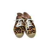 J.Crew  Espadrille Sneakers in Leopard Calf Hair Size‎ 7 Photo 1