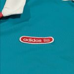 Adidas ⭐️ Blue and White Polo Shirt Photo 3
