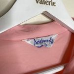 Aristocraft Vintage *Flaws* Pink Nylon Pajama Top Size Small Photo 6