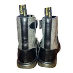 Dr. Martens  Gayle Biker Boots with Houndstooth Black and White Tweed- EU 36 US 5 Photo 2