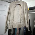 Maurice's Maurice’s Size 1 Cream Colored Jacket Photo 0