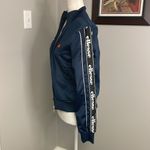 Ellesse Blue Bomber Jacket Track Laboria Blue Stripe Womens Size 6 Photo 5