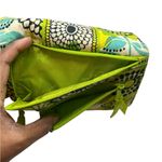 Vera Bradley  Women’s Floral Quilted Wallet - Green and Yellow - Limes Up Photo 3