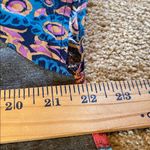 Natural Life  Boho Crew Neck Multi Media S/S Top Size Medium Photo 5