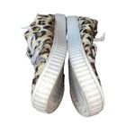 Madden Girl Marisa Faux Fur Lined Cheetah Print Canvas Laced Sneakers size 8.5 Photo 10