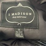 1 Madison  Luxe Long outerwear genuine fox fur hood plus size coat Photo 12