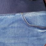 Old Navy Maternity‎ blue jeans size 16 straight leg stretch NWT  Photo 2