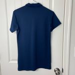 Nike NWOT‎  women’s dri-fit navy blue Phillies embroidered chest polo shirt top M Photo 5