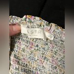 ASTR The Label Women’s Floral Tie Cami Pink And Blue Ditsy Flowers Size Large Photo 4