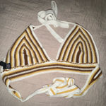 Windsor Crochet Knit Halter Bralette  Photo 1