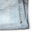 Frame Denim Le Crop Mini Boot in Atwood Wash Light Blue Jeans Size 28 Raw Hem Photo 6