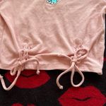 Hello kitty pink coral ties crop top S Photo 2