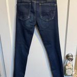American Eagle  Outfitters AE Jegging Women Size 2 Long Dark Wash Stretch Denim Photo 2