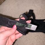 Dolls Kill Black Balconette Satin Bra with Underwire Photo 2