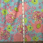 Lilly Pulitzer Vintage Pink and Blue Elephant Print Mini Skirt sz 8 Photo 2