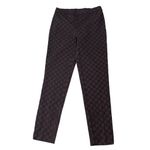 Susan Graver  Brown Eastern Print Pull‎ On Ankle Pants Photo 2