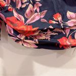 Keepsake the Label Real Love Black Floral Ruffle Blouse Crop Top Size Small NWT Photo 6