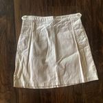 Limited Chinos Mini Skirt Tan Size 4 Photo 0