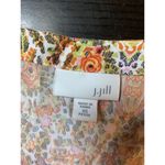 J.Jill Sleeveless Button Up Shirt Womens XS Petite PXS Print Flowy Church Easter Photo 3
