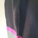 Vince Camuto  Pink, Black, and Gray Striped Sweater Dress Photo 2