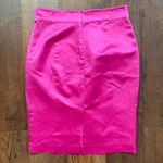 Trina Turk  hot pink silk pencil skirt Photo 1