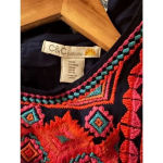 C&C California C and C California Embroidery Shift Dress Medium Photo 2