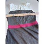 41 Hawthorn Sloane Colorblock Ponte Sheath Gray,White and Pink Dress Size M Size M Photo 4