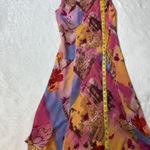 Chelsea & Violet  silk colorful dress size M Photo 11