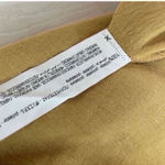 ZARA  Knotted Midi Yellow Dress(Size Small) Photo 5