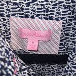 Lilly Pulitzer Brinkley Shirt Dress Bright Navy/It’s A Lilly Size 10 Photo 2