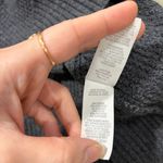 Aerie Women's Sweater CozyUp Waffle Knit Quarter Zip Gray Boxy Oversized Sz S Photo 5