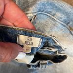 Madewell Slim boy Jean with a busted knee distressing Photo 4
