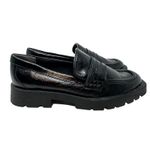 Dolce‎ Vita Elias Loafers Patent Leather Chunky Lug Sole Black Size US 6.5 Photo 6