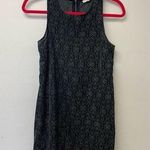 Staring At Stars Urban Outfitters  Black Patterned Shift Dress Size Small Photo 0