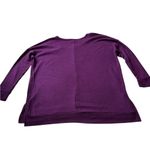 Zenana Outfitters Purple Oversized Boxy Sweatshirt Photo 1