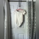 Princess Polly  Ruffled Chataway Bodysuit top women size 6 tie front Photo 7