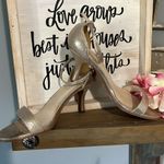 David's Bridal Special Occasion Dressy Heel Shimmery Womens 7.5 Wedding Holiday Photo 1