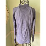 Moving Comfort  M/L Blue Pullover Athletic Tech Long Sleeve Shirt Pop Over Photo 1