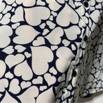 Talbots  Novelty Heart Print Valentines Day Button Down Portofino Shirt Sz Large Photo 7