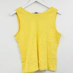 Fatboys Vintage Y2K Holographic Yellow Tank Top Size XL Early 2000s Photo 7