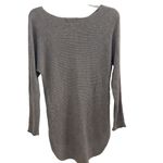 Joan Vass  Soft Gray Knit Cashmere Blend Pullover Sweater Womens Size Small Photo 2